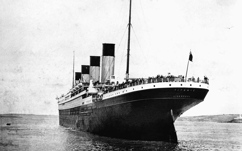 Titanic Leaving Queenstown