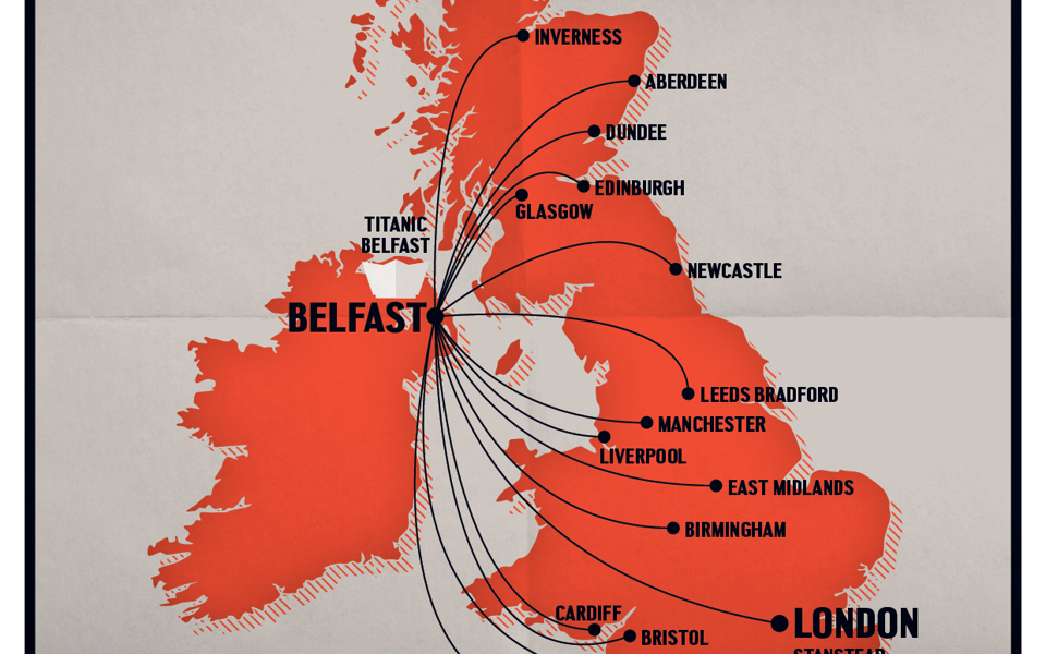 UK Route Map