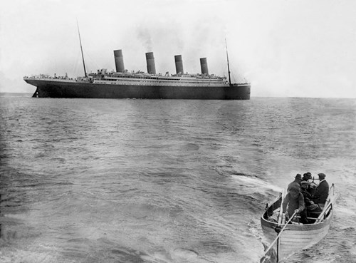 titanic maiden voyage pictures